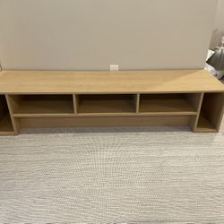 Wooden TV Stand (15” x 72”)
