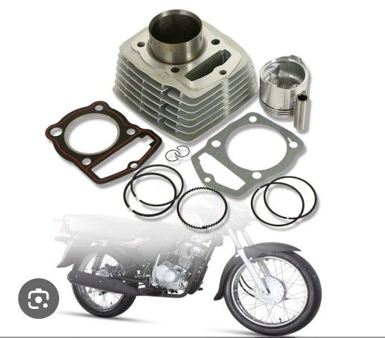 Rings Gasket Cylinder Piston Silver New Kit Aluminum Fit For Honda XL125 SL125 