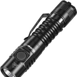 FC11C Led Flashlight Rechargeable High Lumen 1200, Small Powerful Flashlight USB C