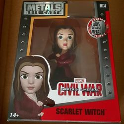 2016 Metals Die Cast Captain America Civil War Scarlet Witch 