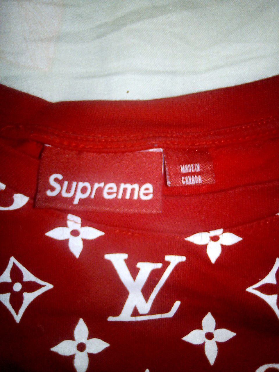 Louis Vuitton Supreme US Flag T-Shirt • Kybershop