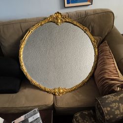 Rococo Gold Leaf Mirror