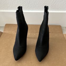 Steve Madden sock ankle booties