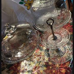 Princess House  Glass Paneras 100$ Las Tres Cosas Son Usadas 