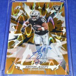 Ashton jeanty numbered 50/50 RC Auto