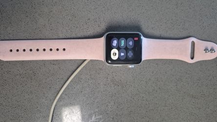 Apple Watch Pink Band Rhinestone Case