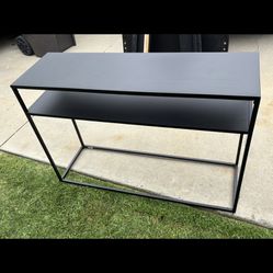 Metal console table brand new