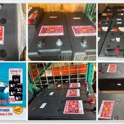Nuevas Baterias 8D Con Garantía De 1 Año 