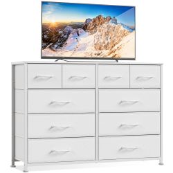 Furnulem Bedroom Dresser White