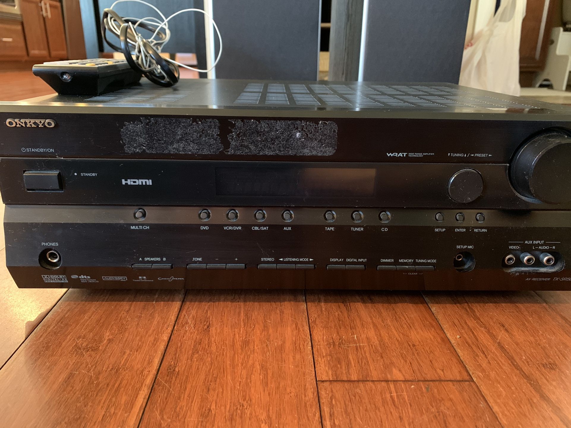 Onkyo Receiver SR505 and Polk Audio Monitor 50 Floor Speakers