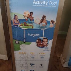 Pool 10 Ft Funsicle Filter And Pump New 