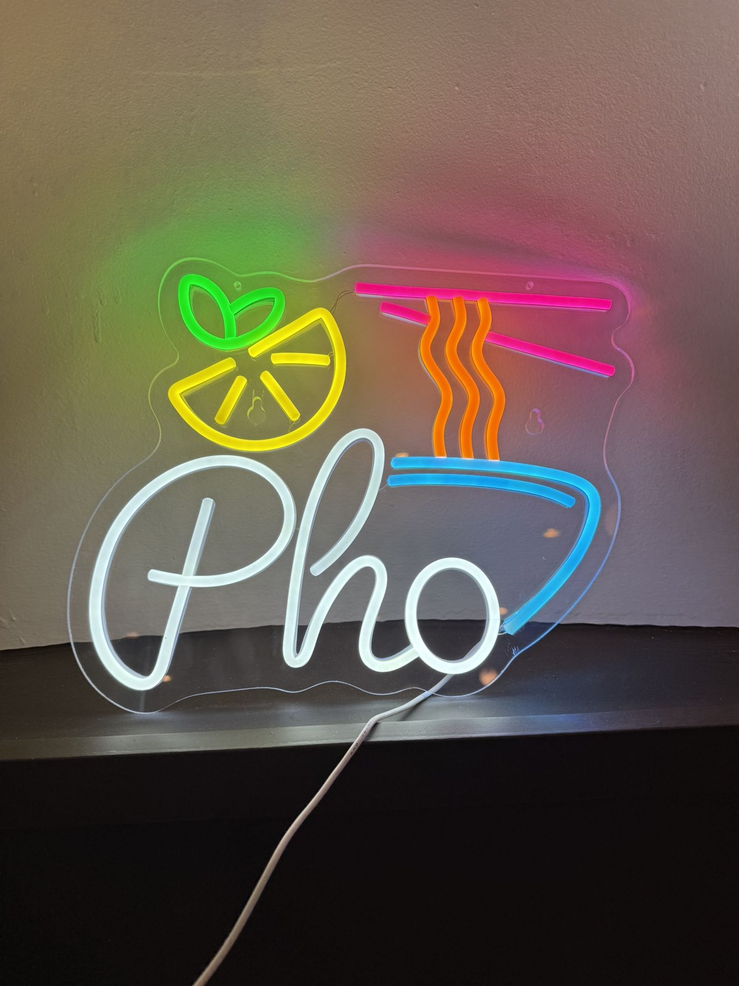 Pho Neon Sign For Restaurant