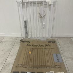 Wide Tension Pet Gate / Baby Gate - Fits Openings 29” - 42”