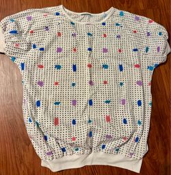 1980s Women’s Shirt - Size M/L - Halloween Costume