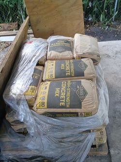 Cement bags