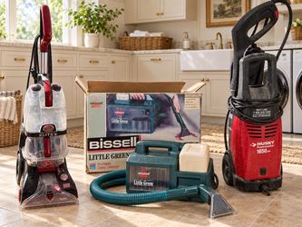 3-Like NEW HUSKY PowerWasher HOOVER STEAM VAC Bissell Little Green CARPET CLEANER