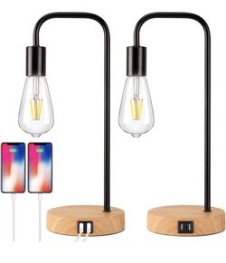 3-Way Dimmable  Touch Modern Table Lamp  Set Of 2