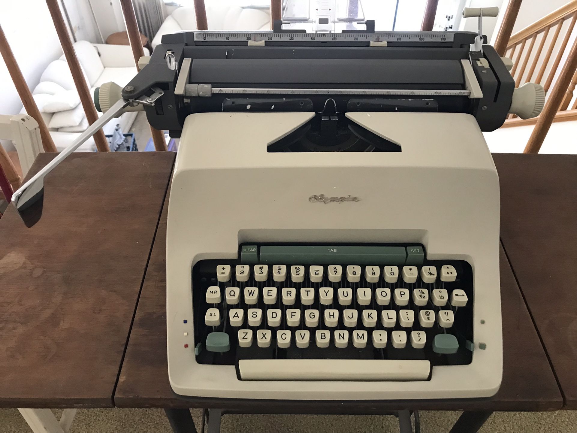 Olympia Typewriter (table Included!)