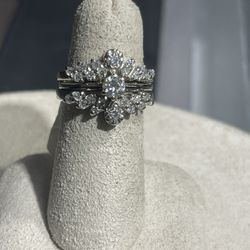 14k 2pc Dia Wedding Set 