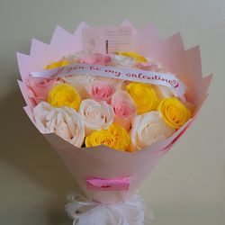 Will You Be My Valentine Theme Bouquet