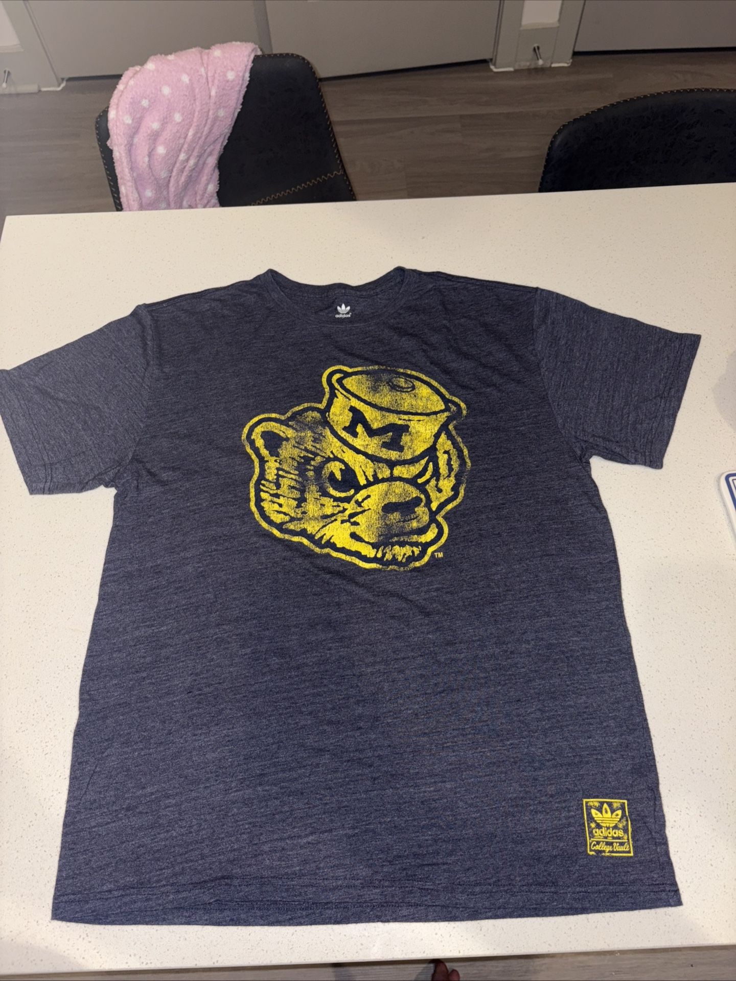 Michigan Wolverines Men’s (L) Adidas College Vault NCAA