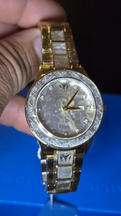 TechnoMarine Seafoam Glow Women's Watch - 33mm, Gold (TM-725057)