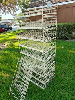 (10）23Wx14Dx5H inch (each) Stackable Heavy Duty Rack
