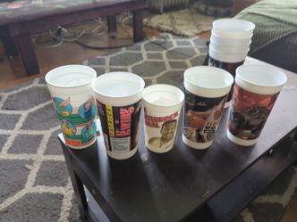 Old McDonald's cups variety Sports and movies