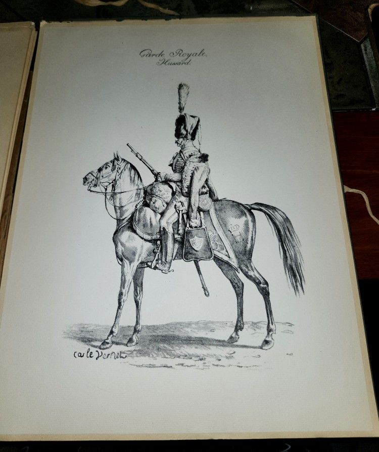 Rare! Carle Vernet Portfolio Of Equestrian Lithographs 1948