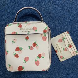 Kate Spade purse, New York Wild Strawberry And Card Wallet