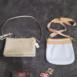 Coach / Calvin Klein Purses And CHARM. 