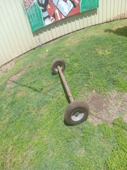Axel with Wheels