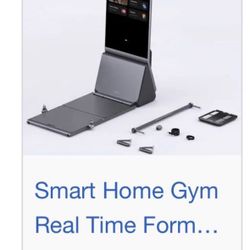 AI (SMART HOME GYM MACHINE) RETAIL OVER $3598!