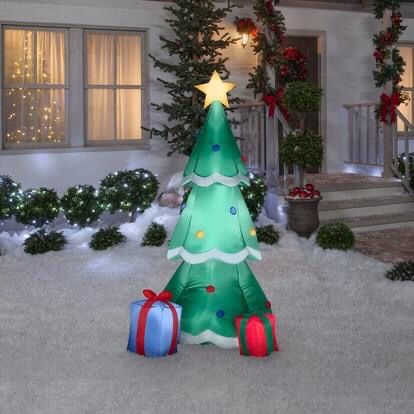 LED Christmas Tree Lighted Display