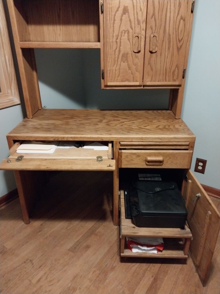 Solid Oak Desk
