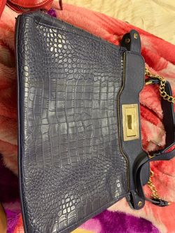 blue purse olivia and joy new york