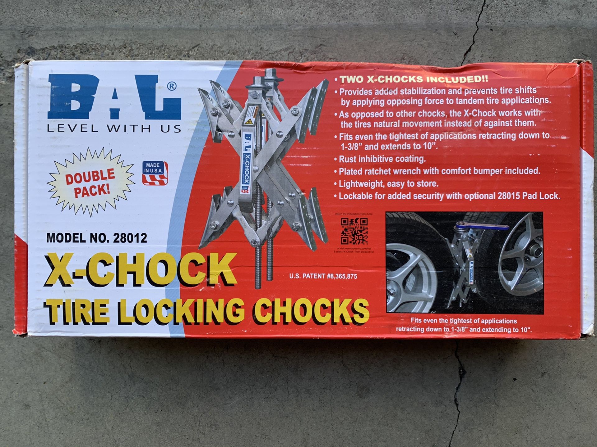 Trailer/RV Tire Chocks