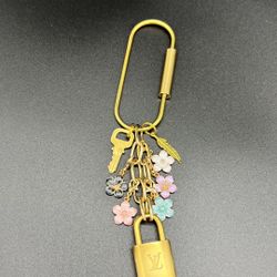 Louis Vuitton Keychain With Charms 