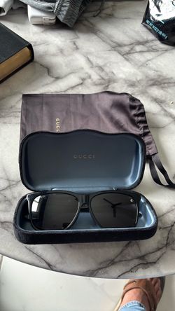 Gucci Black Sunglasses with Case