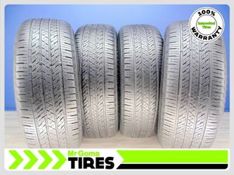 4 Bridgestone Alenza A/S 02 RSC RFT 235/60R18 Used Tires 6.0/32 Tread Run Flat