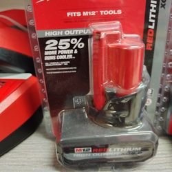 Milwaukee 5.0ah High Out Put Battery M12