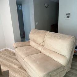 Comfy Recliner Loveseat & Pull-out Sofa (Set Of 2)