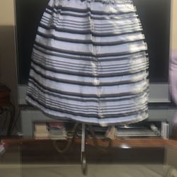HYPR Striped Skirt 