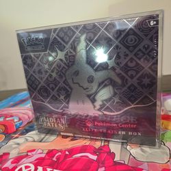 Pokemon TCG Pokemon Center Paldean Fates ETB
