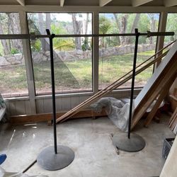 CUSTOM-MADE, HEAVY DUTY, WEIGHTLIFTING, BARBELL RACK HOLDER