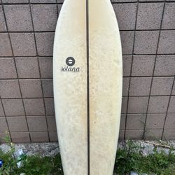 5’10 Retro Fish Surfboard
