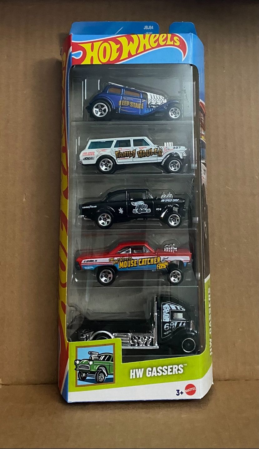 Hot Wheels Gassers 5-Pack