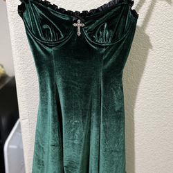 Emerald Green Killstar And Dolls Kills Dresses 