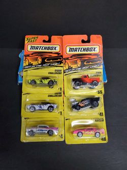 Vintage Matchbox Lot Dodge ~ Chevy ~ Ford ~ Firebird