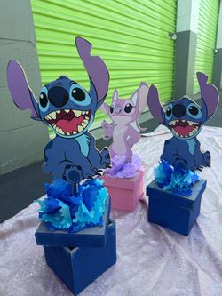 Lilo & Stitch Party Centerpieces Set of 6